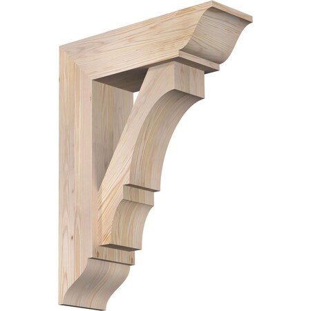 Balboa Traditional Smooth Bracket W/ Offset Brace, Douglas Fir, 7 1/2W X 24D X 32H